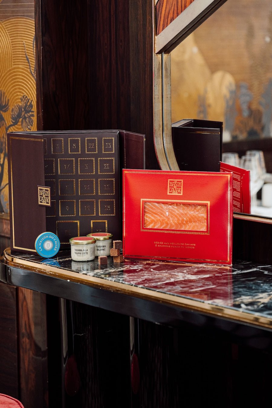 Calendrier de l'Avent - Panier - MAISON DU CAVIAR