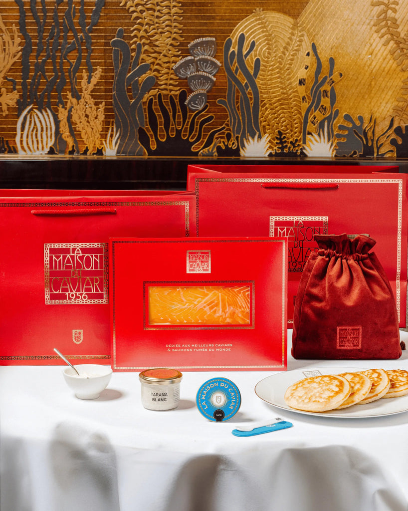 Coffret la Mise en Bouche - Panier - MAISON DU CAVIAR