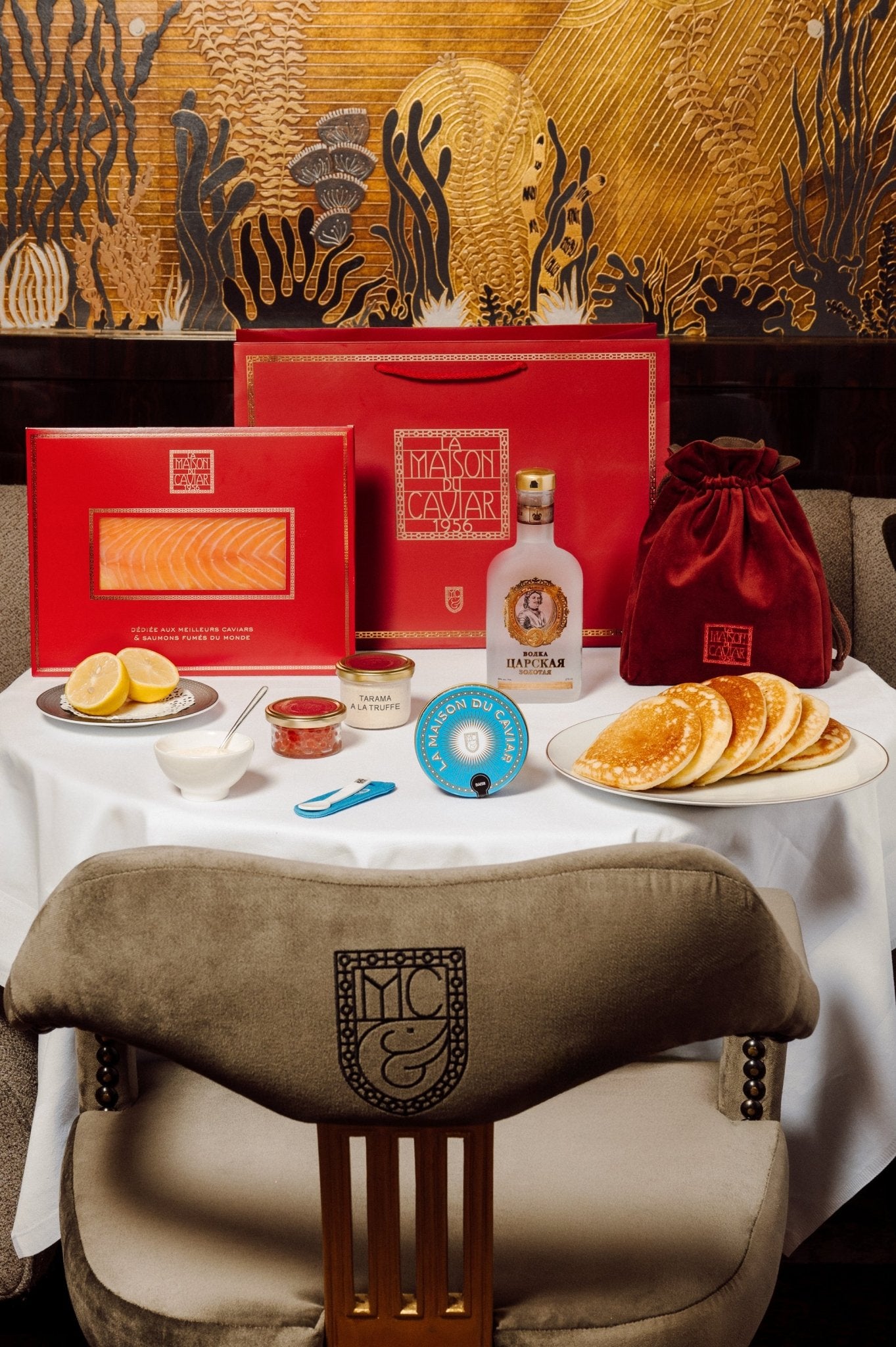 Coffret le Subtil - Panier - MAISON DU CAVIAR