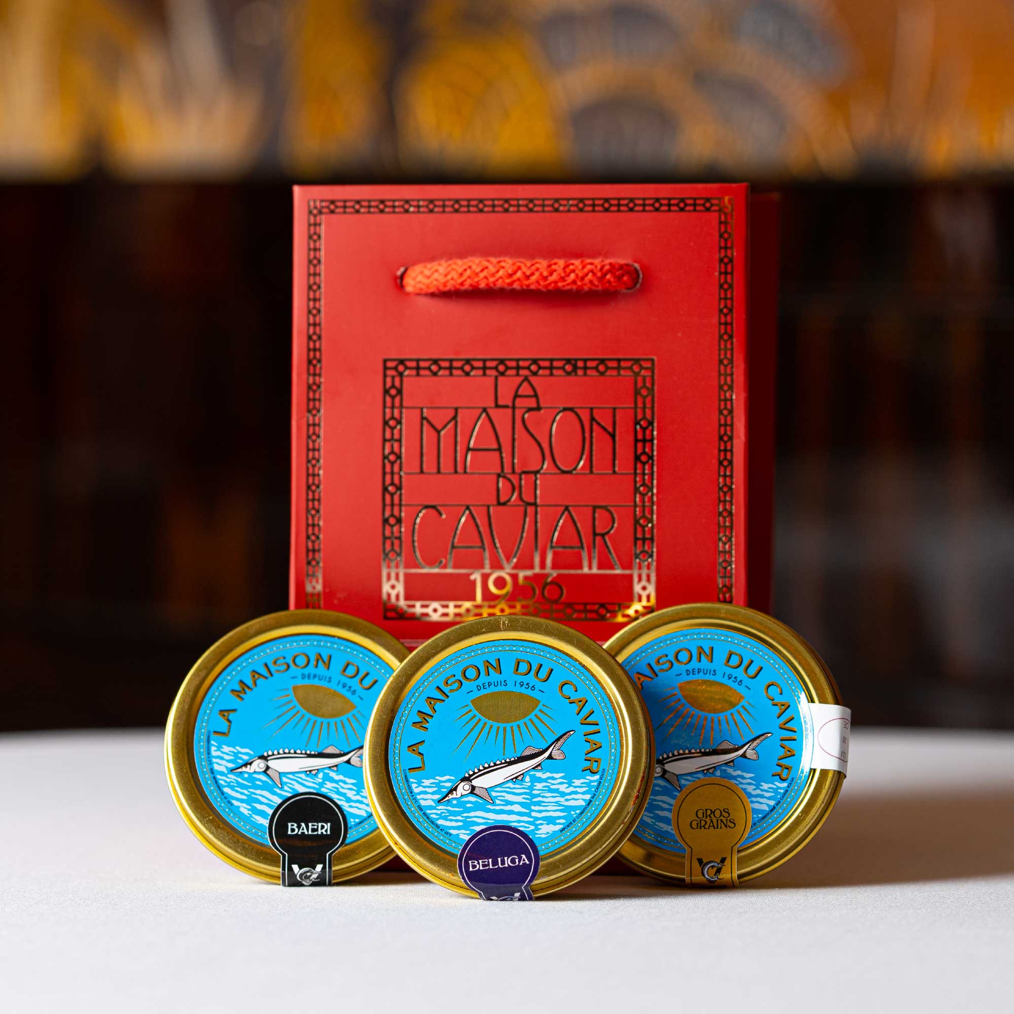 Panier Dégustation Caviar - Panier - MAISON DU CAVIAR
